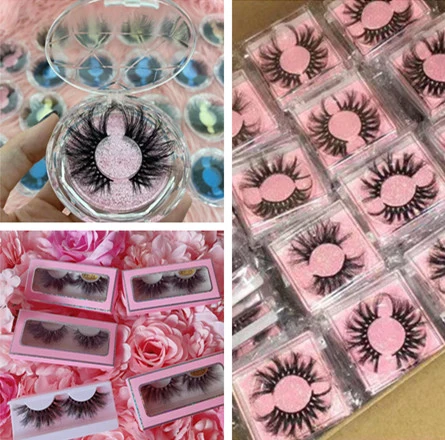 Handmade Mink Eyes Corner Free Style Half Type False Eyelashes Lashes 3D Mink Eyelash