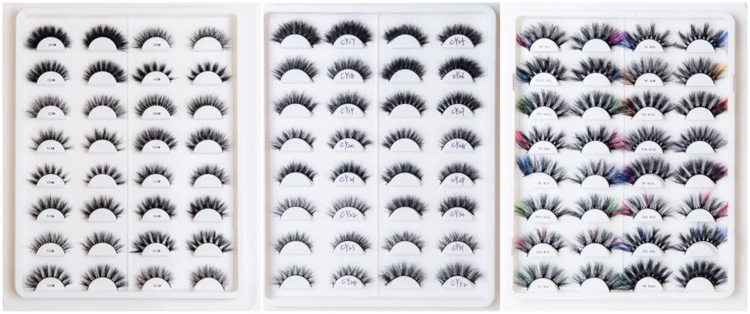 ODM Invisible Clear Band Eye Lashes 3D Plant Fiber Lashes Vendors